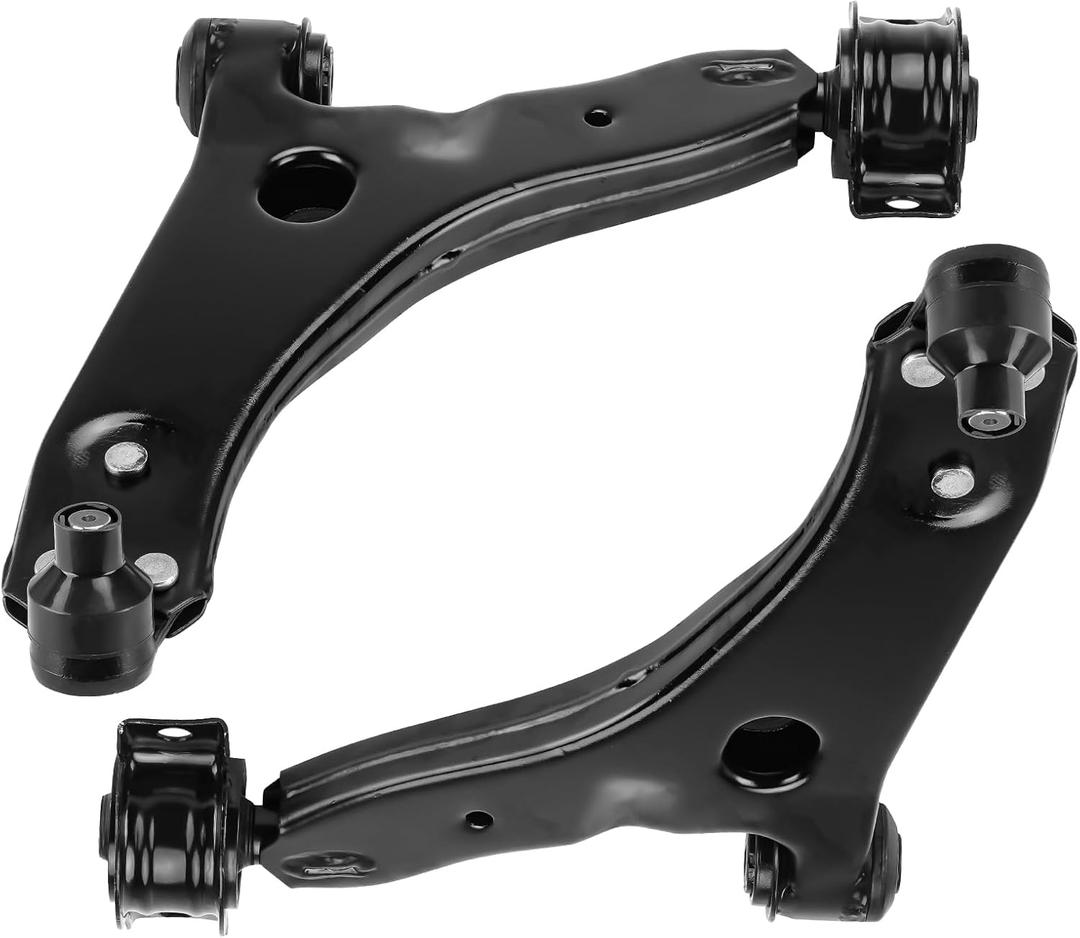 Front Lower Control Arms with Ball Joints Fit for 04-11 Ford Focus 2004 2005 2006 2007 2008 2009 2010 2011 Lower Arm Suspension Kit 2pcs K80407 K80408