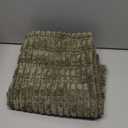 MIULEE Pack of 2 Spring Corduroy Decorative Throw Pillow Covers 18x18 Inch Soft Boho Striped Pillow Covers Modern Farmhouse Home Decor for Summer Sofa Living Room Couch Bed Olive Green