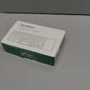 seenda Foldable Bluetooth Keyboard for Travel, Tri-Folding Wireless Rechargeable Multi-Device Portable Keyboard with Touchpad, for Laptop iPad Tablet PC Smartphone Windows iOS Android, Blue