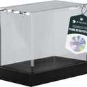 Dinavio Crafthouse PKMN Booster Box Case Acrylic Display - Booster Box Protector Case - 8mm + 5mm Acrylic 5x3mm Magnets - Compatible with PKMN Booster Boxes (Black Base)