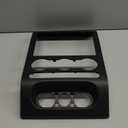 X AUTOHAUX Dash Radio Bezel Center Dashboard Trim Panel Cover for Ford F150 2004 2005 2006 2007 2008 4L3Z-1504302-AAA Dash Radio Climate Bezel Center Trim Panel