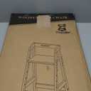 PandaEar Wooden High Chair for Toddlers, Adjustable Child Highchair Feeding Chair with Removable Cushion & Steps for Kids Dining, Eating, Studyin (Natural)