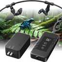 Automatic Reptile Misting & Humidifying System, Auto Rain Sprayer, 2 Nozzles, Auto Reptiles Mister for Terrariums, Chameleon Cages, Plants, Paludariums, Frog Snake Enclosures
