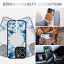 AIGOMARA Case for iPhone 15 Pro, Blue Turtle Shell Ocean Collage