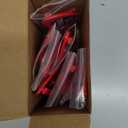 Cuffbow 12 Pcs Christmas Glasses Heart Shaped Xmas Holiday Sunglasses for Christmas Party Holiday Favors(Red, Merry Xmas 2025)