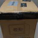 BlackSmith Biometric Safe Box 1.5 Cub Home Security Safe Fingerprint Recognition Money Safe with Keys Keypad Lock Box Secure Jewelry Valuables with Dual Alarm System Fireproof Bag, Black