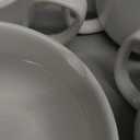 Teocera 16oz Large Coffee Mugs Set of 4 - Thick White Porcelain Cups for Cappuccino, Latte, Tea & Hot Chocolate - Dishwasher Safe Ceramic with Comfort Grip Handles