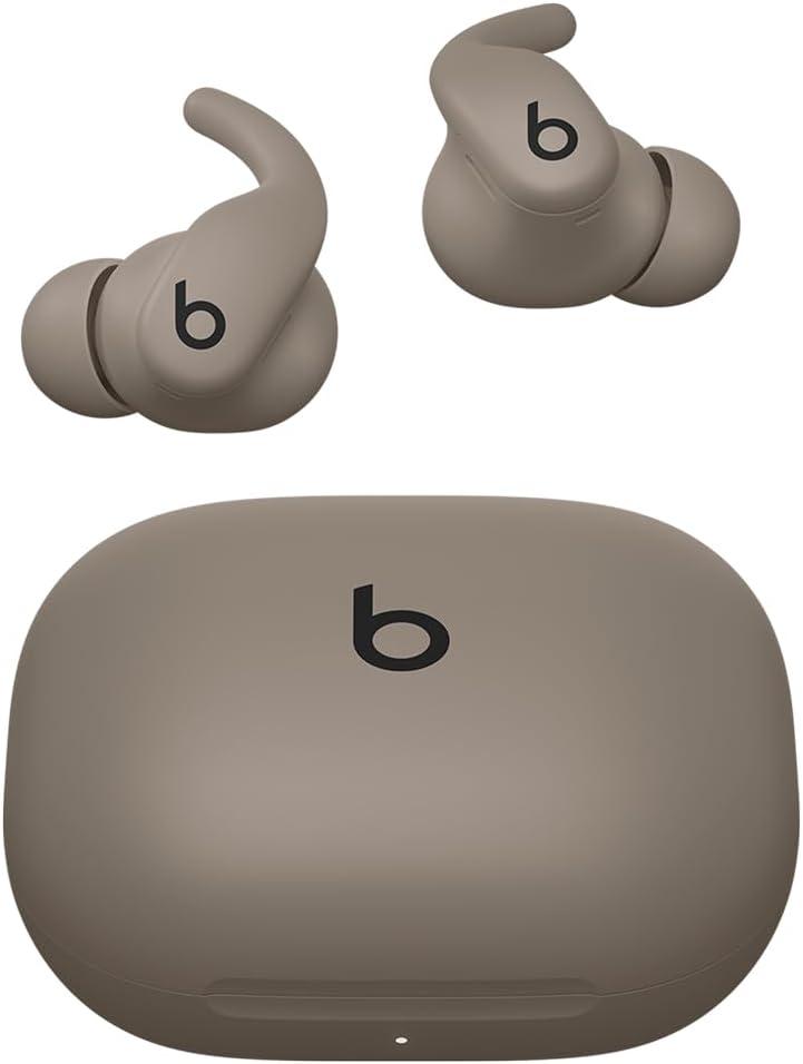 Beats Powerbeats Fit - Wireless Noise Cancelling Workout Earbuds with Secure-Fit Wingtips, Up to 30-Hour Battery Life, Sweat & Water Resistant, Apple & Android Compatible - Gravel Gray