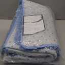 Chicrug Soft Runner Rug for Bedroom Living Room Plush Fluffy Rugs 2x6 Feet, Shag Furry Runner Rug Carpet Non Shedding for Nursery Children Kids Girls Room Home Decorative, Cobalt Blue