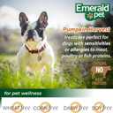 Emerald Pet Pumpkin Mini Trainers Dog Treats, 6 oz - Support Healthy Digestion, Allergen-Friendly, Vegetarian, Low-Fat, Grain Free, Made in USA
