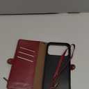 XcaseBar compatible with iPhone 17 Pro Max 6.9" Wallet case with Zipper Credit Card HolderRFID Blocking,Flip Folio Book PU Phone case Shockproof Cover Women Men for Apple 17 Pro Max case Wine Red