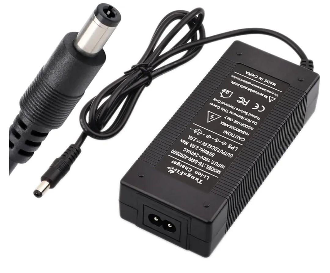 Charger 42vdc Replacement ACDC 1 Prong Universal Charger DC42V for 10s 36 Voltage Lithium Battery Compatible with S2Pro, S2Lite, S2, KS4, KS4Pro, NEX, NEX3, NEX5, Max, Max3, Max V2