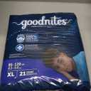 Goodnites Boys' Nighttime Bedwetting Underwear, Size Extra Large (95-120 lbs), 21 Ct 