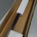 4 Ft Wrought Iron handrail Stair Rail Grab Bar Kit Matte Black Railing Staircase Handrails