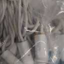 150 LED Sky Blue Christmas Lights Outdoor, UL Certified and Commercial Grade White Wire String Lights 50 FT, for Indoor and Outdoor Use.