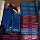 TEMI Magnet Tiles, 80 PCS Magnetism Building Toy Set, Learning and Education Toys for Ages 3 4 5 6 7 8+ Year Old Toddler Kids Boys and Girls