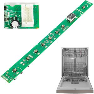LEAPTREND WD21X23462 Dishwasher Electronic Control Board, Dishwasher User Interface, Compatible with GE GDT695SBL2TS GDT695SBL3TS GDT695SBL4TS Dishwasher, Replace WD21X31902 WD21X31902C WD21X32000