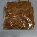 Velvet Large Christmas Bows for Staircase Garland Wreath, 20in x 8in Vintage Ribbon Bows with Twist Tie for Xmas Tree Holiday Indoor Outdoor Decorations (6Pcs, Light Brown) (20 x 8 Inch, Width of 1.5")