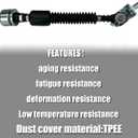 Automatic Transmission Shifter Cable Compatible with Toyota Sequoia 4.7L V8 2001-2004, Tundra Limited SR5 Double Cab 2004 Shift Select Control Cable