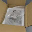 1 Gallon Square Glass Pitcher with Lid and Spout, Borosilicate Glass Carafe for Hot/Cold Drink, Water Pitchers with Handle for Fridge, Extra Large Jug for Iced Tea, Coffee, Juice, Beverage (Clear)