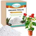 Legigo 6 Quarts Organic Horticultural Perlite for Plants Indoor- Natural Horticultural Soil Additive Conditioner Mix for Improves Drainage, Ventilation and Root Growth