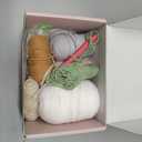 MAGIMUSE Crochet Kit for Beginners, Crochet Starter Kits for Adults w Step-by-Step Video Tutorials, Amigurumi Craft DIY Knitting Supplies, Crocheting Animals Kits, 3 Pcs Cow (40%+ Yarn)