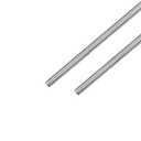 3/8"-24 Fully All Threaded Rod & Studs, 12" Length, 304 Stainless Steel Right Hand Fine Thread Screw for Furniture Anchor Bolts, Clamps, Hangers and U-Bolts 2 Pack