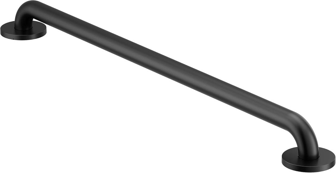 Moen R8730BLConcealed Grab Bar AC 30-Inch Bathroom Safety Grab Bar, Matte Black