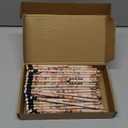 Gerrii 100 Pcs Inspirational Pencils Bulk Diversity Motivational Pencils with Eraser Retro Rainbow Back to School Stationery for Kids Affirmation Gifts Classroom Rewards First Day of School Supplies