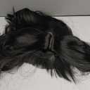 WAVELNM Black Wig Black Bob Wig Short Black Straight Wig Black Wig for Women Girls
