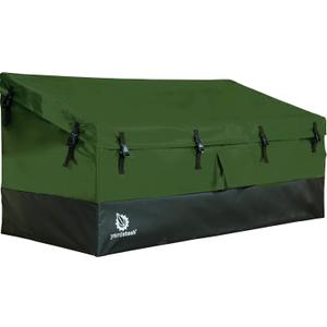 Outdoor Storage Box 143 Gallon Waterproof Deck Box, Patio Storage Box, Outside Storage Bin for Garden, Pool, Yard & Camping Heavy-Duty Deck Storage Waterproof for All-Weather Protection