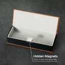 Vemiss Hard Shell Eyeglass Cases, Lightweight Portable Glasses Case for Women Men