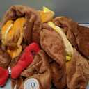 nezababycos Adult Turkey Onesie Costume Turkey Pajamas Outfit Funny Animal Suit for Women Men Thanksgiving Halloween XL