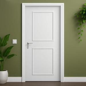 Colingmill 1 Set Peel and Stick Door Moulding Trim Kit Premade Wall Moulding Panels Flexible Self Adhesive 3D Wainscoting Panels for Mirror Window Frame Decor (16"x20"), Top 16"x20" and Bottom 16"x20"