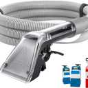 Upholstery Attachment Compatible with Rug Doctor Mighty Pro,X3,Wide Track Carpet Cleaner,Upgrade Metal Trigger,12ft Hose,Clean Carpet,Stair, Mattresse,Remove Dirt and Odor