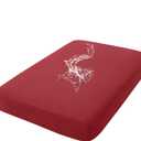 hyha Waterproof Couch Cushion Covers, Stretch Sofa Couch Seat Slipcover for Dog Washable, Non-Slip Waterproof Outdoor Cushion Covers for Patio Furniture Replacement (1 Piece for Medium, Wine Red)