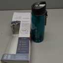 LifeStraw Go Water Filter Bottle with 2-Stage Integrated Filter Straw for Hiking, Backpacking, and Travel, Teal, 22