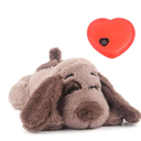 Beverly Shark Puppy Heartbeat Toy Dog Anxiety Relief Calming Aid Puppy Heartbeat Stuffed Animal Behavioral Training Sleep Aid Comfort Soother Plush Toy for Puppies Cats