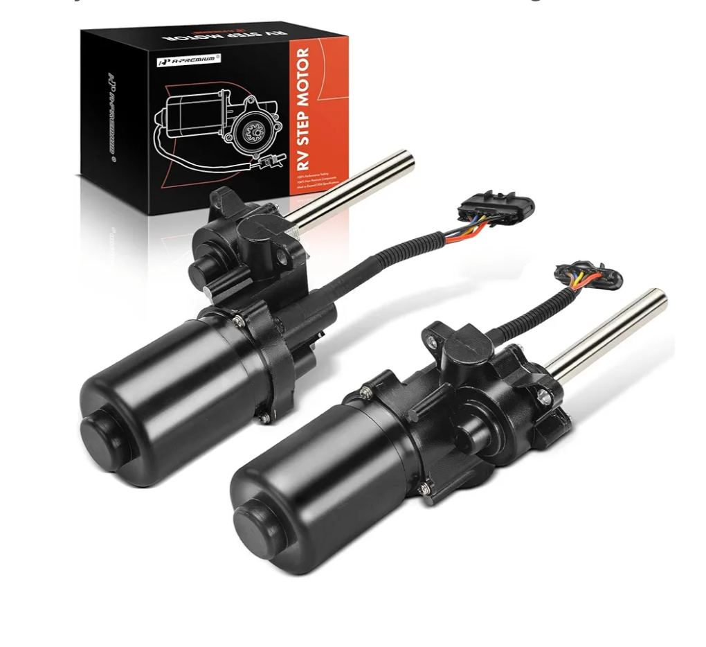 A-Premium Pair(2) Power Running Board Motor Compatible with Cadillac Escalade 07-14 & Chevrolet Avalanche, Suburban 1500, Tahoe & GMC Yukon, Motor Only, Without Bracket, Driver and Passenger Side