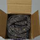 MIULEE Pack of 2 Decorative Burlap Linen Throw Pillow Covers Modern Farmhouse Pillowcase Rustic Woven Textured Cushion Cover for Sofa Couch Bed 16x16 Inch Dark Grey