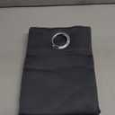 ChrisDowa Grommet Blackout Curtains for Bedroom and Living Room - 2 Panels Set Thermal Insulated Room Darkening Curtains (Dark Grey, 42 x 63 Inch)