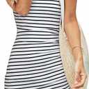 BTFBM Women Summer Dresses 2026 Sleeveless Tank Ruched Bodycon Sundresses for Women Party Beach Mini Casual Spring Dress (M)