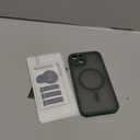 TOCOL for iPhone 13 Case, Full Camera Protection, Compatible with Magsafe, Drop Protection, Translucent Magnetic Matte Phone Case for iPhone 13 6.1 inch (Alpine Green)