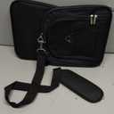 Soft-Sided Cat/Dog/Pet Carrier, Collapsible Pets Travel Carriers for Big Cats/Small Dogs with Shoulder Strap & Removable Mat, Mesh Puppy Carry Bag, Up to 16 Lbs, TSA Airline Approved(Black)