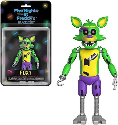 Five Nights at Freddy's - Foxy Black Light 5" Action Figure
