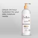 SheaMoisture Daily Hydration Body Lotion with 100% Virgin Coconut Oil, Shea Butter, Coconut Milk and Pro-Ceramides, Quickly Nourish & Soften Skin, 24H Moisturizing 16 oz