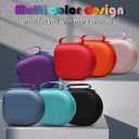 Headphone Headset Case Compatible with JBL, Beats, Sony, Soundcore Anker, Raycon, TOZO, SteelSeries, Logitech, Jabra, Bose, Audio-Technica, Sennheiser Headphones, Black