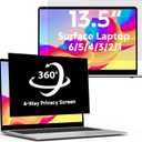 360Privacy Screen for Microsoft Surface Laptop 13.5 inch 5/4/3/2/1, Surface Laptop Privacy Film Filter All Round Anti Peeping Blue light Glare Screen Protector