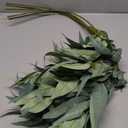 florisso Artificial Greenery Stems for Vase, 5 Pcs Tall Fake Plants Branches Faux Greenery Twigs Leaf for Indoor Home Office Vase Filler for centerpieces, Light Green