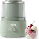 Martha Stewart Ice Cream Maker Machine, 2QT Double Insulated Freezer Bowl